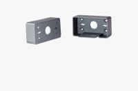 Крепление перила прямое UNODECK алюминий серый