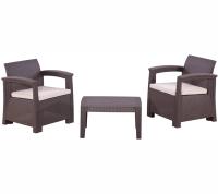 Набор для балкона RATTAN Comfort 3  | Купить в Интернет-магазине | Цена 20 000 ₽ Комплекты для балконов