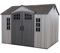 Пластиковый сарай WoodLook 10х8  | Купить в Интернет-магазине | Цена 410 000 ₽ Пластиковый сарай для дачи