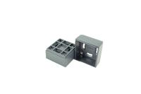 Крепление балясины прямое UNODECK алюминий серый