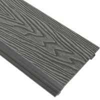 Фасадная панель EasyDecking Wood-X 156х21х3010 Серый 3D  | Купить в Интернет-магазине | Цена 576 ₽ Фасадные панели из ДПК
