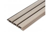 Реечная бесшовная панель TimberTex коэкструзия 169x26x3000 мм крем  | Купить в Интернет-магазине | Цена 738 ₽ Фасадные панели из ДПК