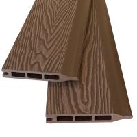 Заборная панель шип-паз ДПК EasyDecking Wood-X 146х20х3010 Коричневый 3D