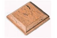 Крышка для столба верхняя TimberTex тик микс 3D 120x120 мм