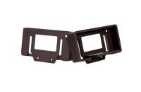 Крепление перила прямое POLIVAN SINGARAJA алюминий коричневое Крепление перила прямое POLIVAN SINGARAJA алюминий коричневое