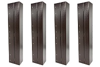 Грядки из ДПК