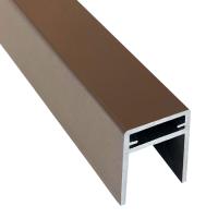 Алюминиевый П-профиль EasyDecking 35x25x3000 Венге