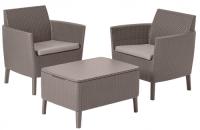 Набор балконной мебели Salemo Balcony Set капучино  | Купить в Интернет-магазине | Цена 49 300 ₽ Комплекты для балконов