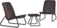 Набор балконной мебели Rio patio set коричневый  | Купить в Интернет-магазине | Цена 28 900 ₽ Комплекты для балконов