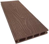 Террасная доска ДПК NauticPrime Middle 3D КОРИЧНЕВАЯ 150х24х4000 мм  | Купить в Интернет-магазине | Цена 580 ₽ Террасная доска из ДПК