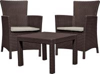 Набор балконной мебели Rosario balcony set коричневый  | Купить в Интернет-магазине | Цена 33 000 ₽ Комплекты для балконов