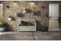 Сундук-скамейка PATIO BENCH белая  | Купить в Интернет-магазине | Цена 26 900 ₽ Диван для дачи