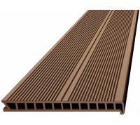 Ступень пустотелая ДПК Deckron шоколад 4 метра  | Купить в Интернет-магазине | Цена 0 ₽ Ступени из ДПК