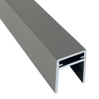 Алюминиевый П-профиль EasyDecking 35x25x3000 Серый