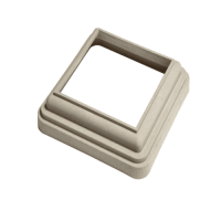 Нижний кант (юбка для столба) CM Railing БЕЛОЕ ДЕРЕВО