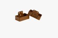 Крепление перила наклонное UNODECK алюминий орех