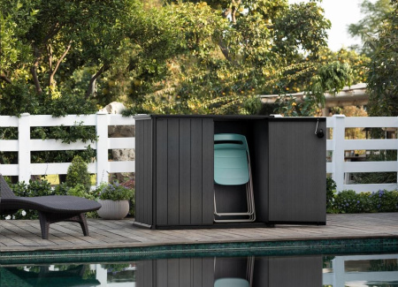 Пластиковые шкафы и тумбы