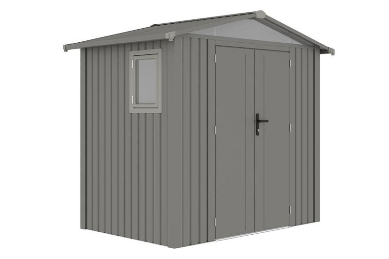 Сборный металлический сарай