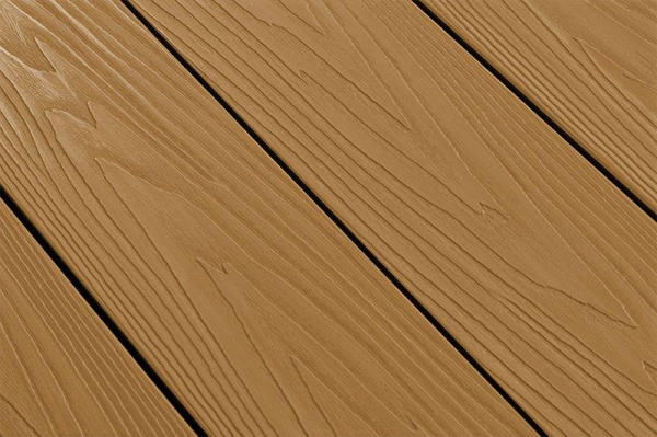 Террасная доска МПК 25х140х4000мм желтая  | Купить в Интернет-магазине | Цена 790 ₽ Доска из минерально-полимерного композита