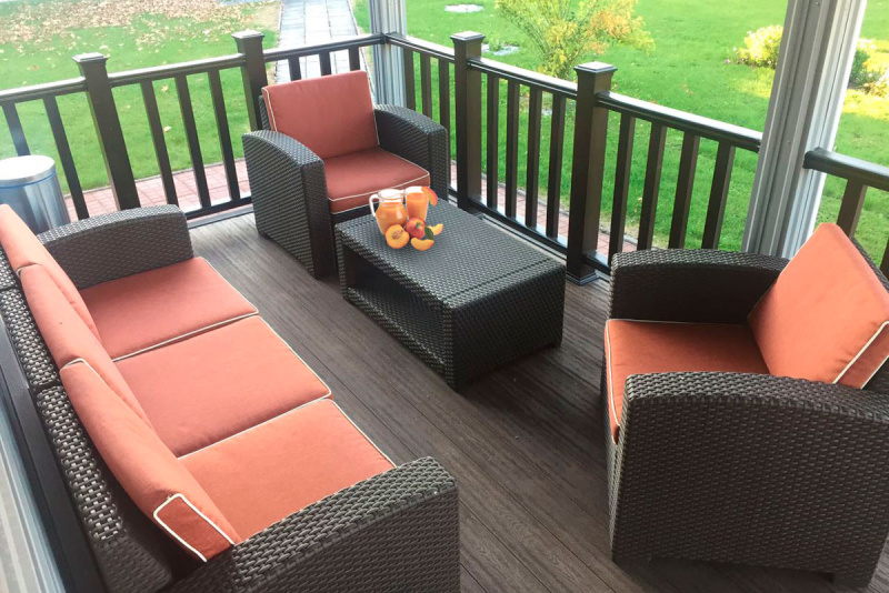 Комплект уличной мебели Rattan Premium 5 (5 мест) венге  | Купить в Интернет-магазине | Цена 72 500 ₽ Комплекты уличной мебели для дачи