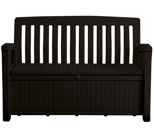 Сундук-скамейка PATIO BENCH коричневая  | Купить в Интернет-магазине | Цена 26 900 ₽ Диван для дачи