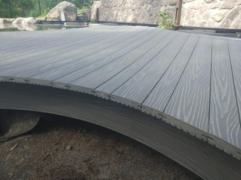 Террасная доска ДПК UnoDeck Solid ВЕНГЕ 150x20x3000 мм  | Купить в Интернет-магазине | Цена 990 ₽ Террасная доска из ДПК