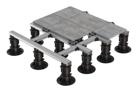 Регулируемые опоры для лаг и плитки