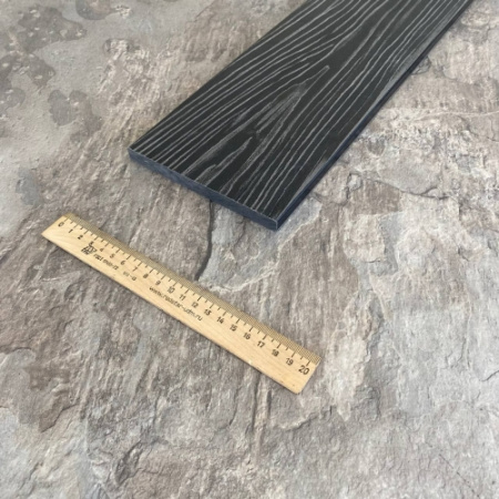 Заборная доска дпк Latitudo Estetic 140х12х3000 Графит