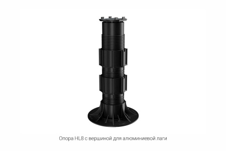 Регулируемая опора HILST Lift HL8 285-430 мм  | Купить в Интернет-магазине | Цена 677 ₽ Регулируемые опоры для лаг и плитки