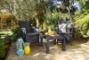 Набор балконной мебели Rosario balcony set графит  | Купить в Интернет-магазине | Цена 33 000 ₽ Комплекты для балконов