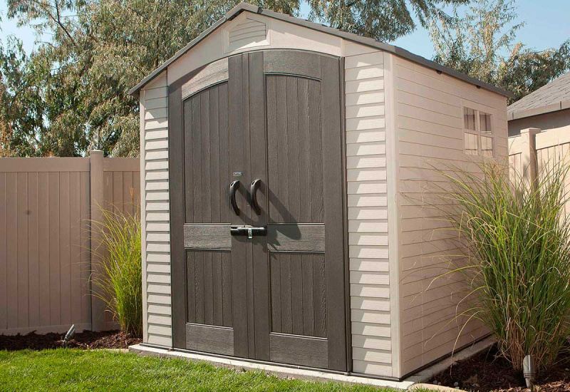 Пластиковый сарай для дачи