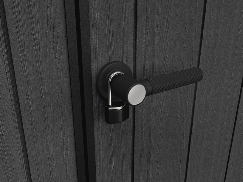 Пластиковый сарай для дачи