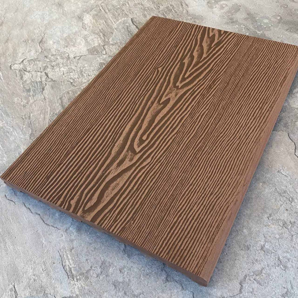 Ступень полнотелая ДПК EasyDecking Wood-Х 348х22х4010 Коричневый  | Купить в Интернет-магазине | Цена 3 091 ₽ Ступени из ДПК