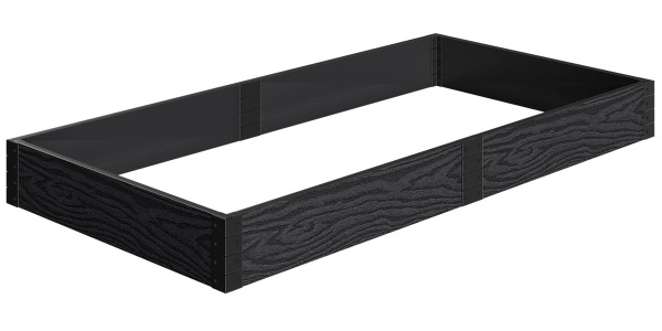 Грядки из ДПК