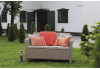 Диван двухместный Corfu Love Seat коричневый  | Купить в Интернет-магазине | Цена 26 900 ₽ Диван для дачи