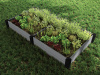 Грядка Vista Modular Garden Bed 2 pack серый  | Купить в Интернет-магазине | Цена 30 900 ₽ Грядки пластиковые