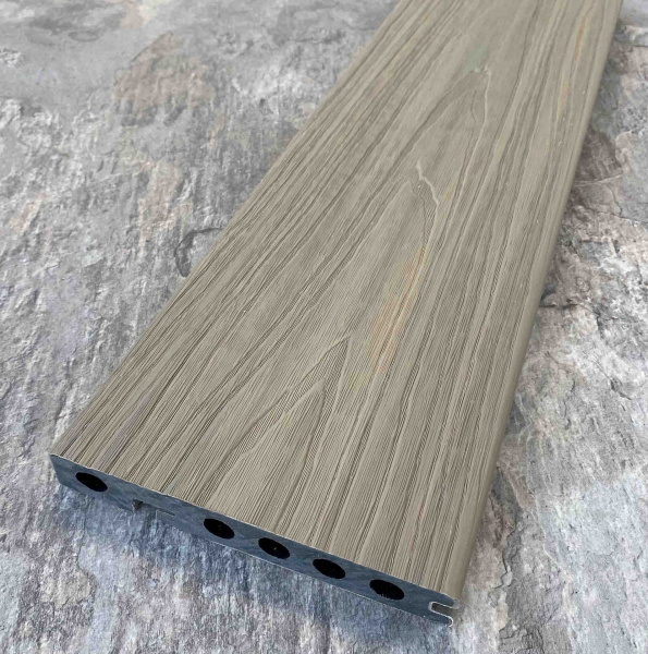 Финишная доска ДПК EasyDecking Co-extrusion 145х21х4010 Driftwood  | Купить в Интернет-магазине | Цена 1 208 ₽ Террасная доска из ДПК