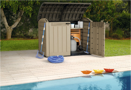 Пластиковые шкафы и тумбы