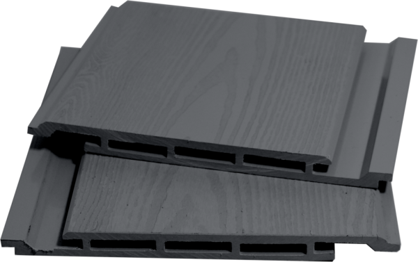 Фасадная панель из МПК Campione 160х17х3000мм серая  | Купить в Интернет-магазине | Цена 1 950 ₽ Фасады из ДПК