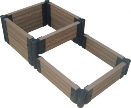 Грядки из ДПК