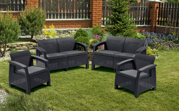 Комплекты уличной мебели для дачи