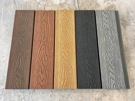 Фасадные панели из ДПК