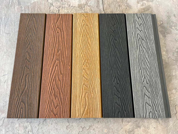 Фасадная панель EasyDecking Wood-X 156х21х3010 Дуб 3D  | Купить в Интернет-магазине | Цена 576 ₽ Фасадные панели из ДПК