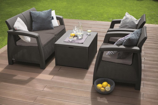 Комплекты уличной мебели для дачи