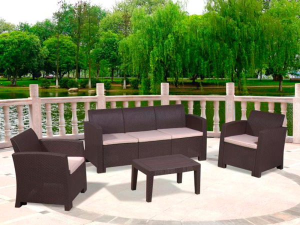 Комплекты уличной мебели для дачи