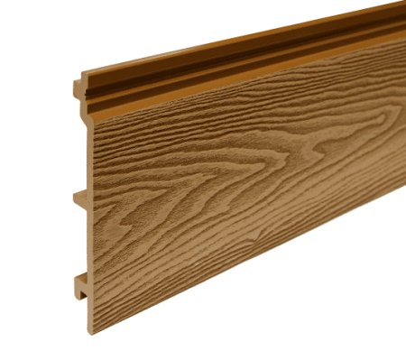 Фасадные панели из ДПК