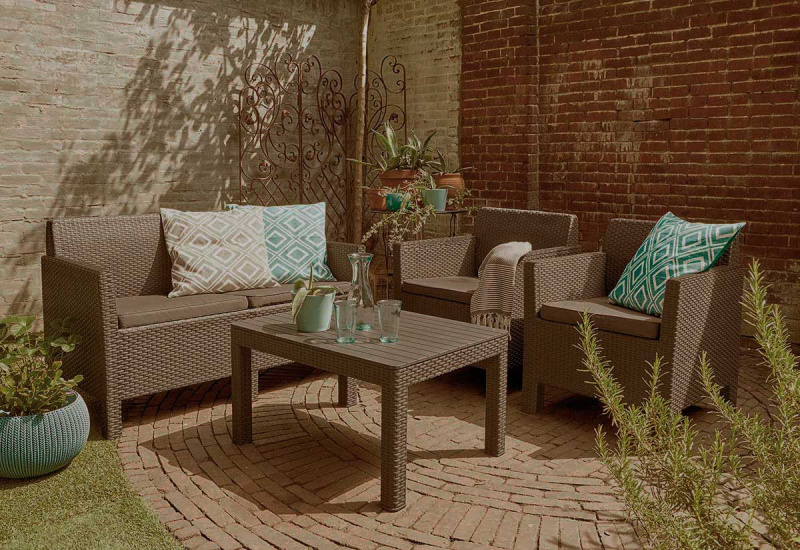 Комплекты уличной мебели для дачи