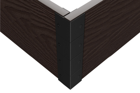 Грядки из ДПК