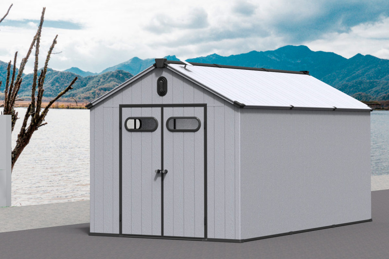 Пластиковый сарай для дачи