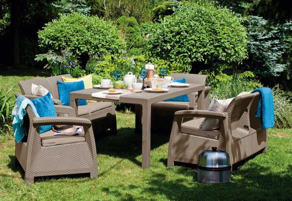 Комплекты уличной мебели для дачи